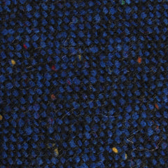 Speckles on Blue Donegal Fabric Self Bowtie