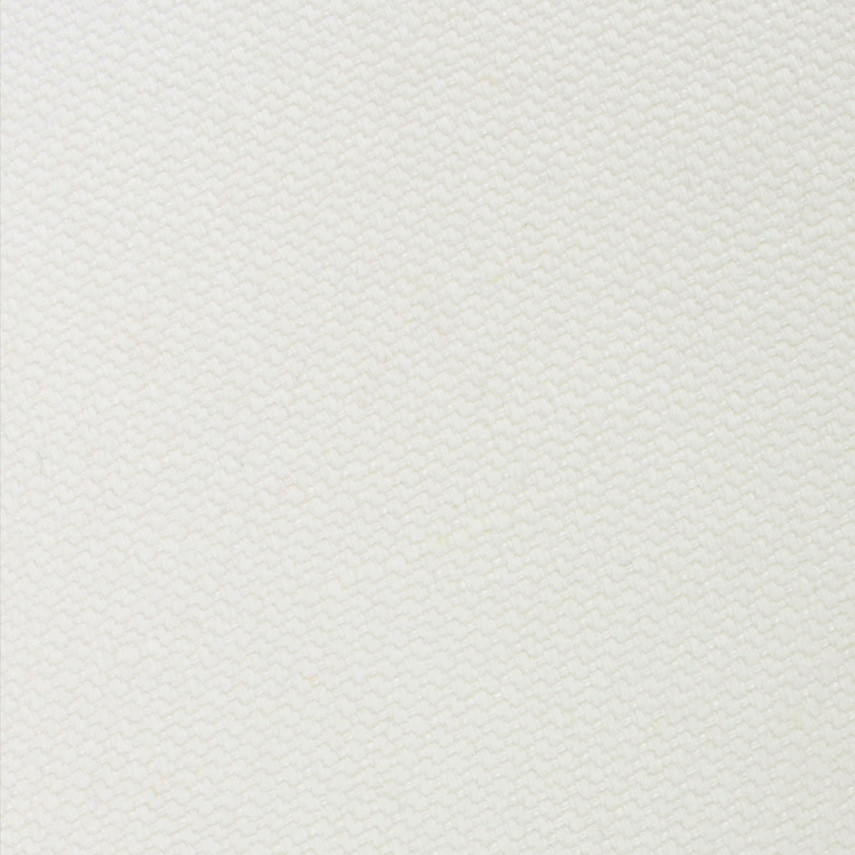 Stark White Twill Linen Fabric Swatch