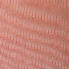 Sunset Peach Linen Twill Skinny Tie Fabric