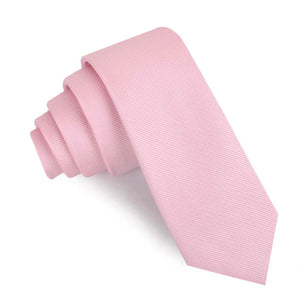Tickled Pink Weave Skinny Tie