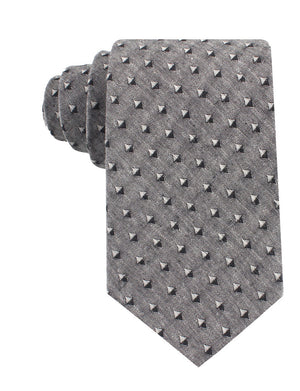 Inception Black Linen Tie