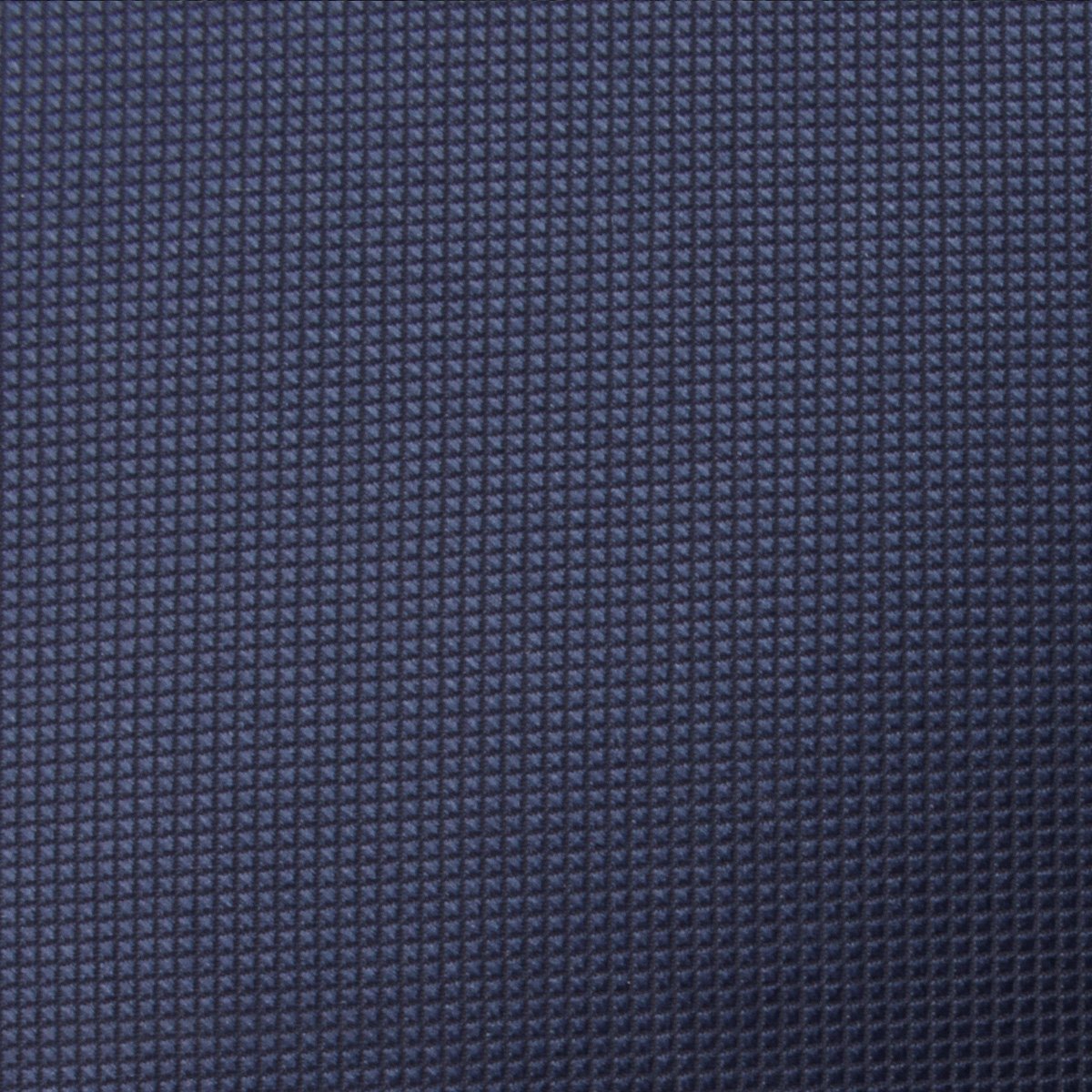 Trivieres Navy Blue Diamond Skinny Tie Fabric