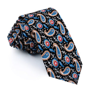 Turkmenistan Paisley Skinny Tie