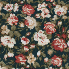 Villa d’Este Italian Floral Necktie Fabric