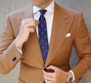Shark Skinny Tie