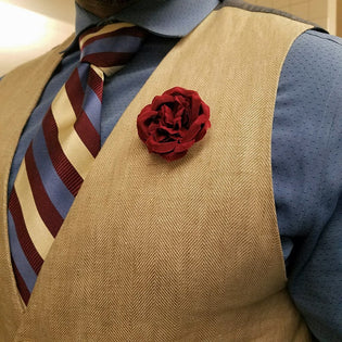 How to Wear Lapel Flowers