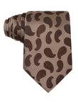 Toffee Teardrop Paisley Necktie