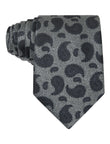 Charcoal Crossing Black Paisley Necktie