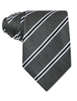 White Stripe Stone Necktie