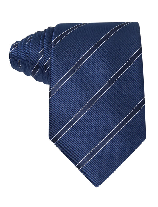 Classic Navy on Blue Stripe Necktie