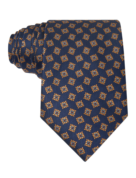 Navy Blue Brooker Necktie