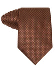 Hazelmere Cognac Houndstooth Necktie