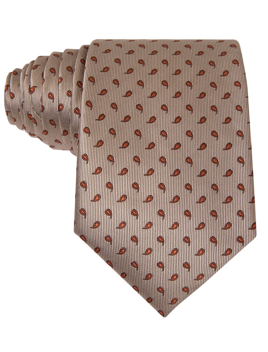 Caramel Paisley Necktie