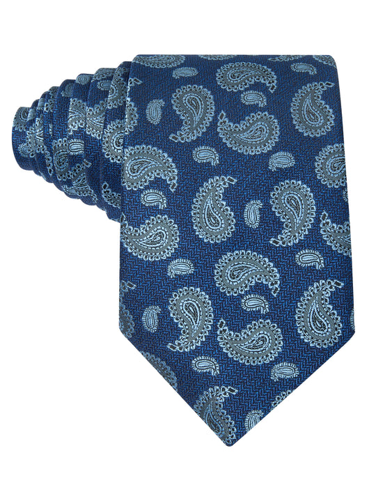Chelsea Blue Teardrop Paisley Necktie