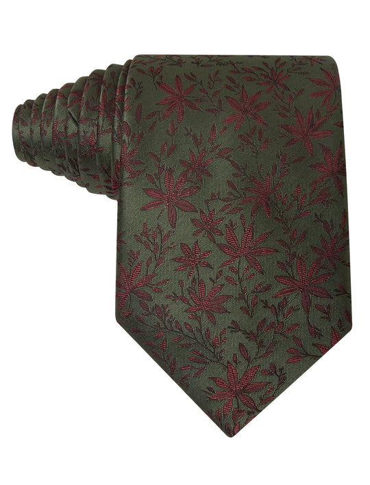 Bracken Brown Leaves Necktie
