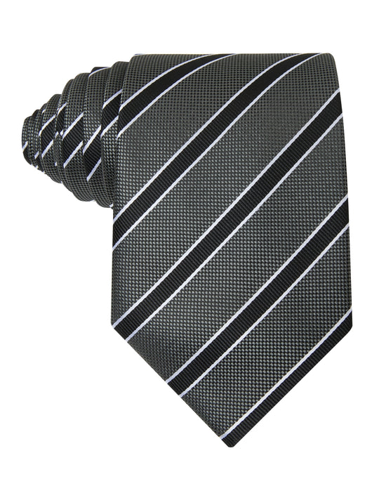 Steel Slate Stripe Necktie