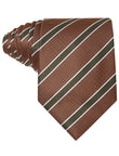 Cinnamon Moccacino Stripe Necktie