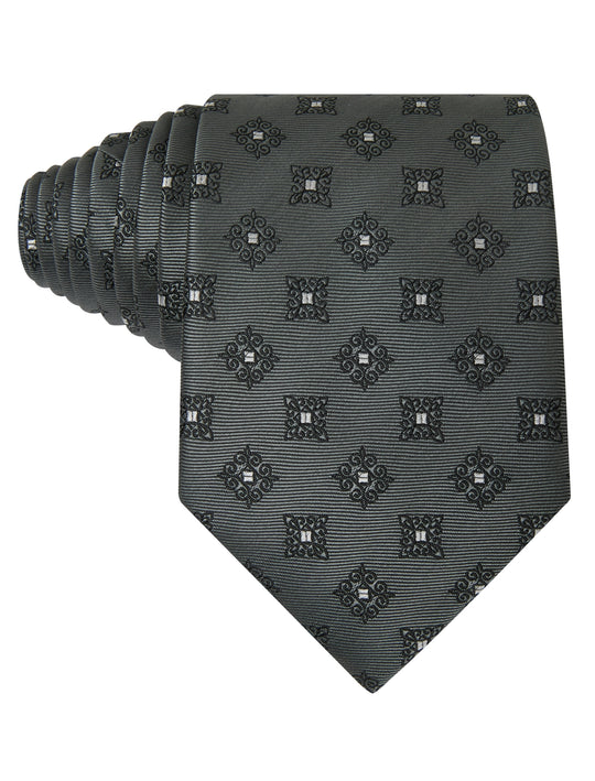 Pewter Crest Necktie