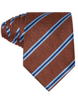 Cocoa Blue Stripe Necktie
