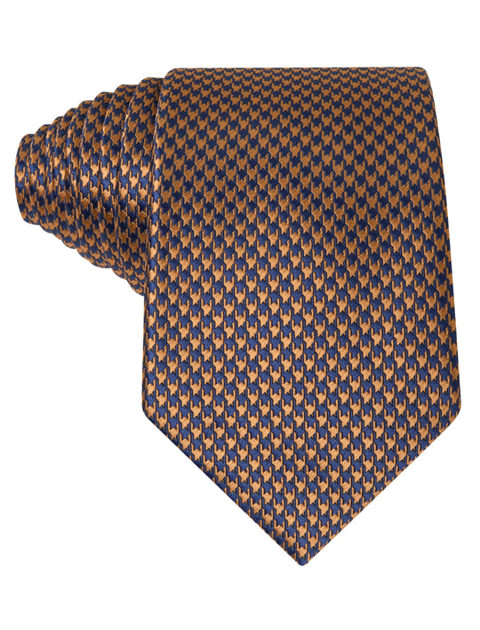 Chancery Brass Houndstooth Necktie