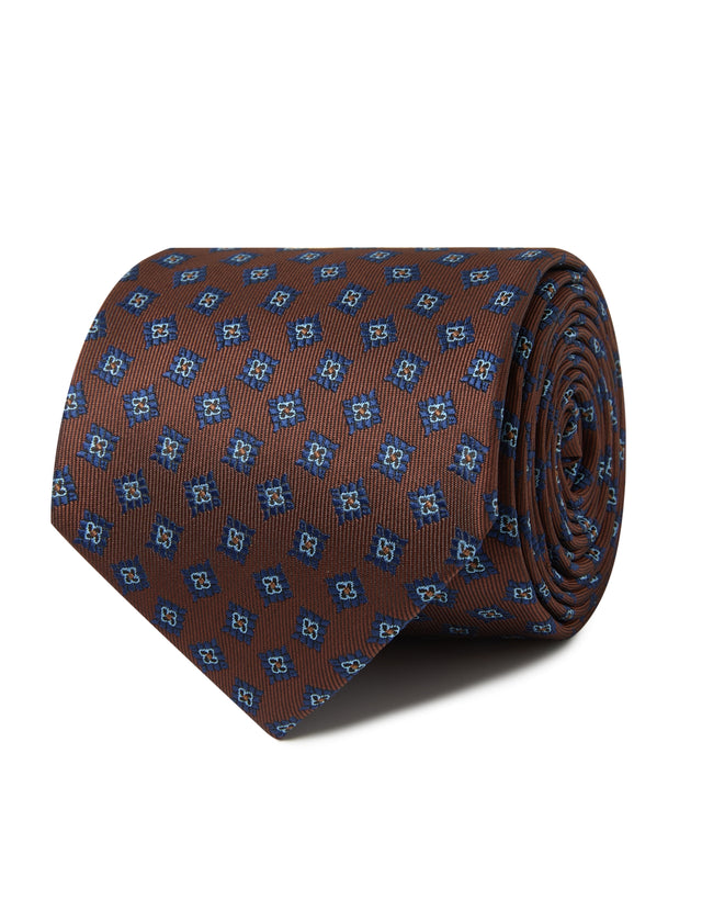 Oakwood Acorn Brown Necktie