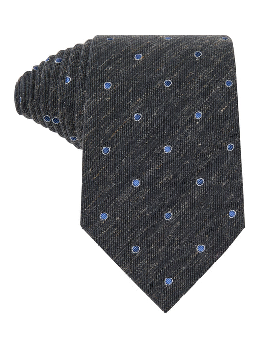 Wheat Foulard Linen Necktie