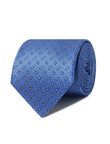 Atlas Teardrop Necktie - navy paisley detail - OTAA