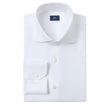 Windsor Royal White Non-Iron Dobby Shirt - men's classic fit white dress shirt - OTAA