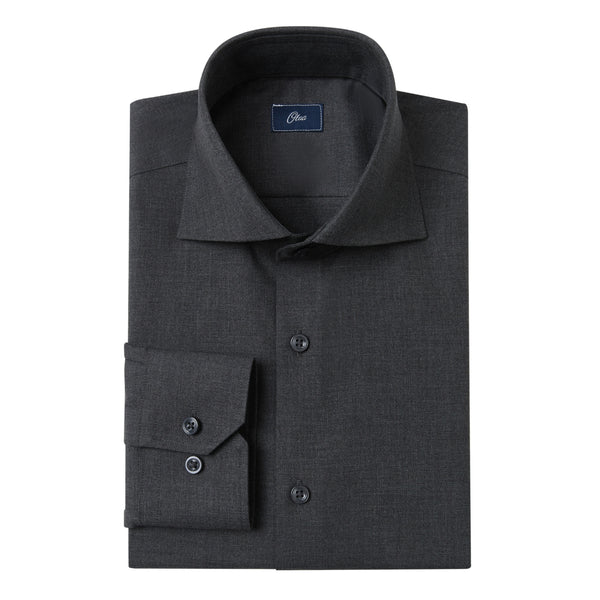 Blackwood Charcoal Heather Easy-Iron Twill Shirt