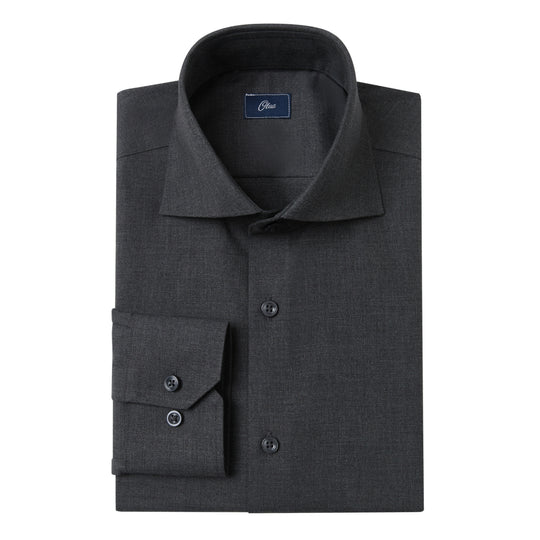Blackwood Charcoal Heather Easy-Iron Twill Shirt