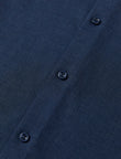 Pelham Admiral Heather Easy-Iron Twill Shirt - hexagonal cuff detail - OTAA