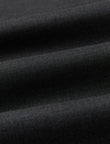 Blackwood Charcoal Heather Easy-Iron Twill Shirt - men's charcoal dress shirt back view - OTAA