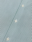 Henley Emerald Stripe Non-Iron Poplin Shirt - hexagonal cuff detail - OTAA