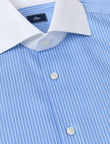 Beaufort Riviera French Cuff Non-Iron Dobby Shirt - French cuff detail - OTAA