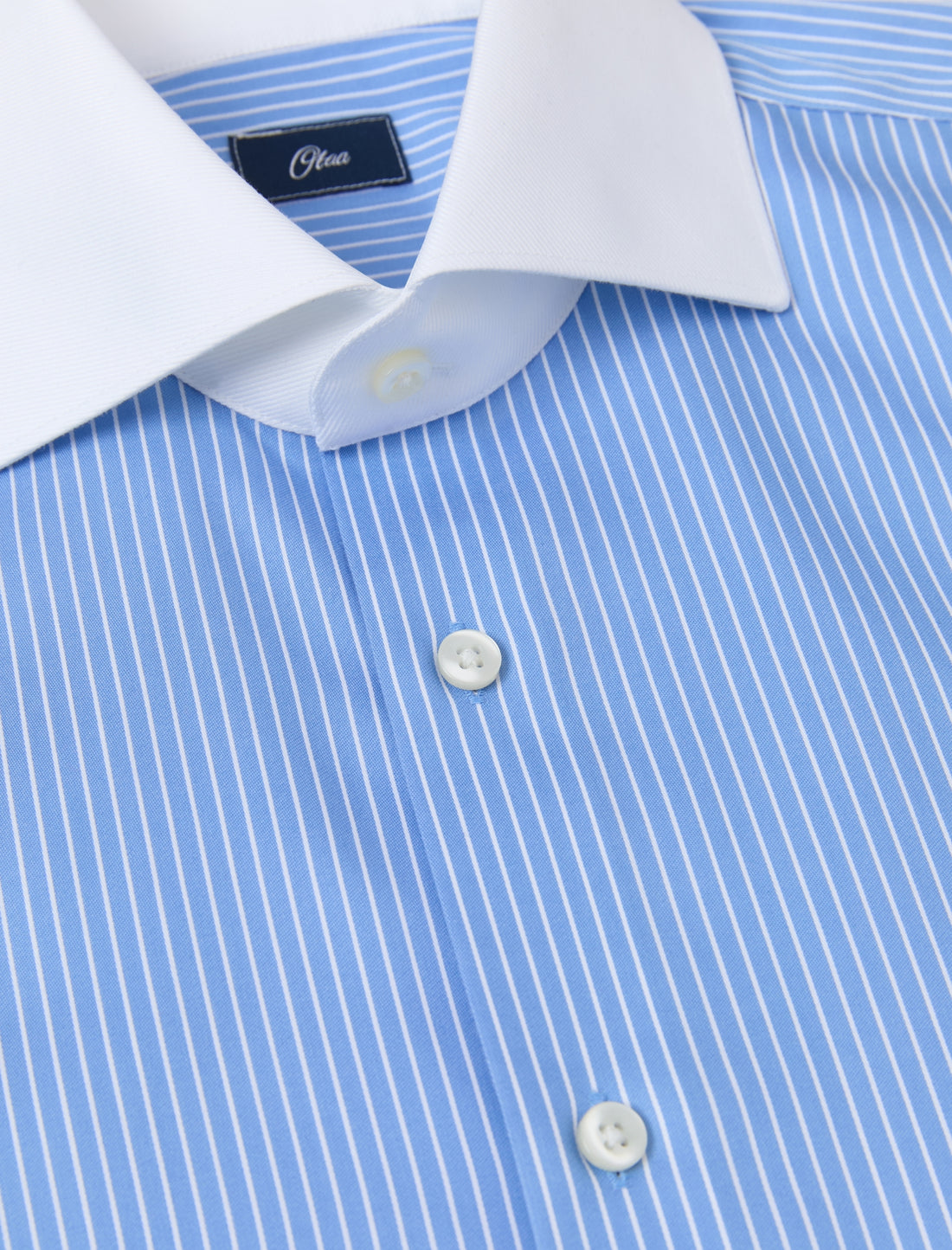 Beaufort Riviera French Cuff Non-Iron Dobby Shirt - French cuff detail - OTAA