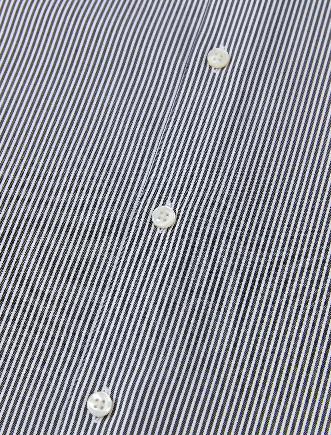 Pemberton Onyx Stripe Easy-Iron Twill Shirt - hexagonal cuff detail - OTAA