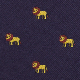 African Lion Pocket Square