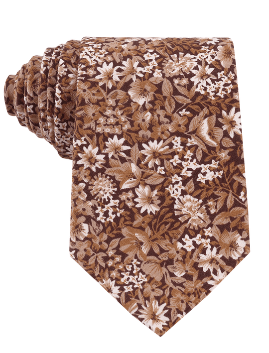 Alicante Autumn Floral Tie