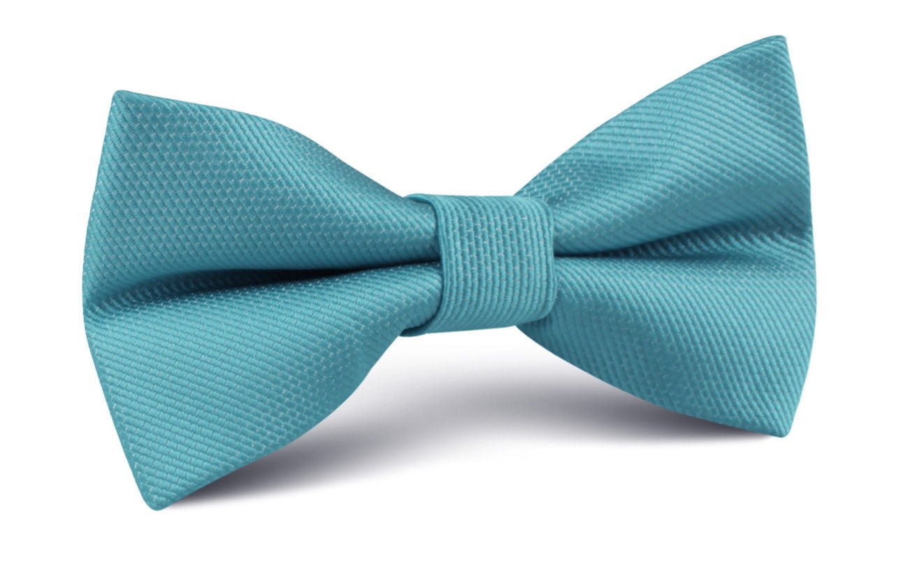 bow tie aqua