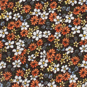 Arancia Bruciata Floral Pocket Square