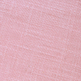 Baby Pink Chevron Linen Pocket Square