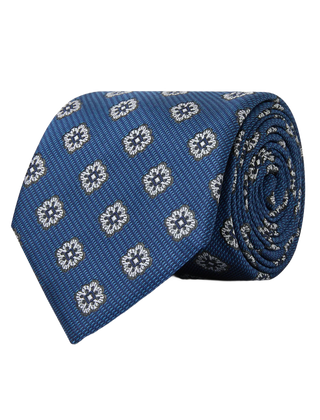 Bavarian Crest Royal Blue Tie