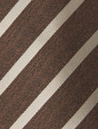 Beresford Mocha Stripe Tie