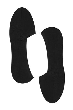 Black No-Show Socks