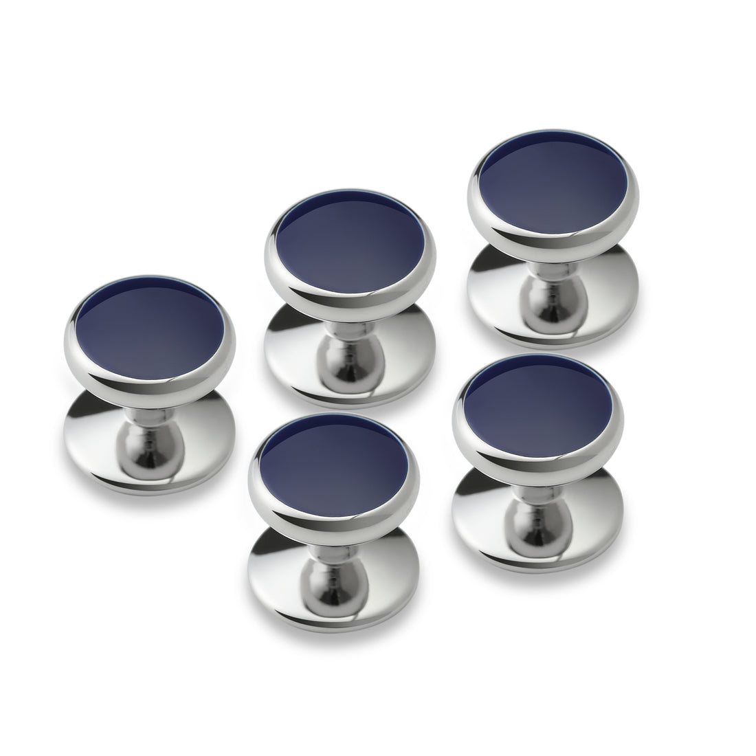 Blue Elixir Stone Tuxedo Shirt Studs OTAA - Main Image