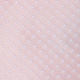 Blush Pink Mini Polka Dots Pocket Square