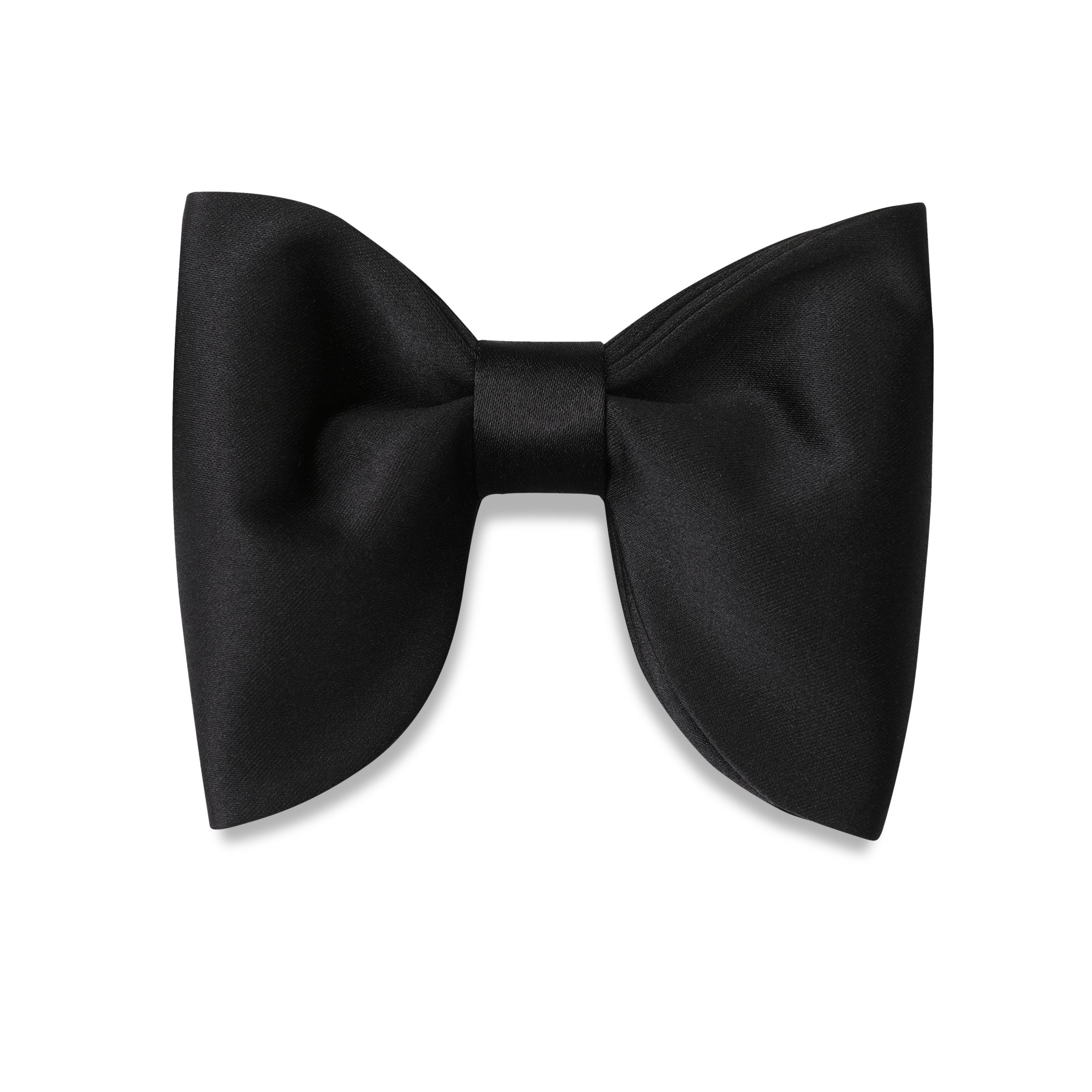 Bond Black Butterfly Bow Tie | Men's Tuxedo Butter Fly Bowties | OTAA