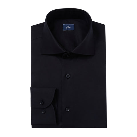 Brantley Black Twill Non-Iron Shirt