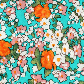 British Virgin Island Floral Pocket Square