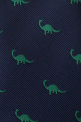 Brontosaurus Dinosaur Kids Necktie Fabric